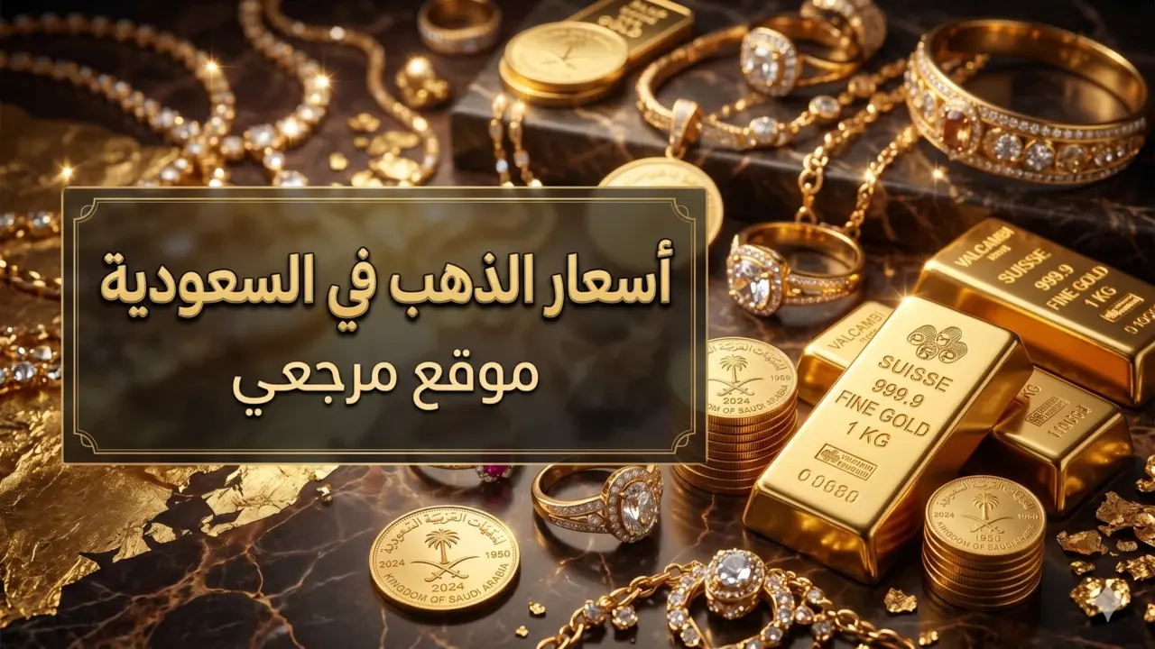 أسعار الذهب في السعودية تشهد ارتفاعًا ملحوظًا قرب 550 ريالًا لعيار 24
